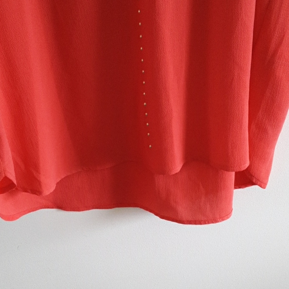 Michael Kors Sleeveless Riveted Top,SZ Lg, EUC - Picture 6 of 15